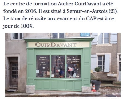 Vitrine de l'atelier Vitrine de l'atelier
